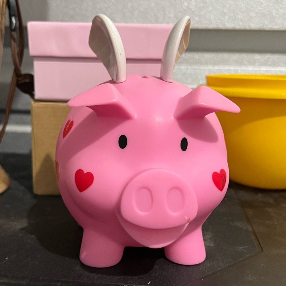 When pigs fly piggy bank